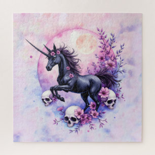 Mondlicht-Einhorn unter vergessenen Rosen, Puzzle