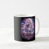 Mondlicht Einhornträume Kaffeetasse (VorderseiteRechts)