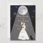 Mondlicht Einladung (Vorderseite)