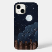 Mondlicht, Empire State Night Sky | iPhone 14 Hüll Case-Mate iPhone Hülle (Rückseite)