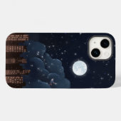 Mondlicht, Empire State Night Sky | iPhone 14 Hüll Case-Mate iPhone Hülle (Rückseite (Horizontal))