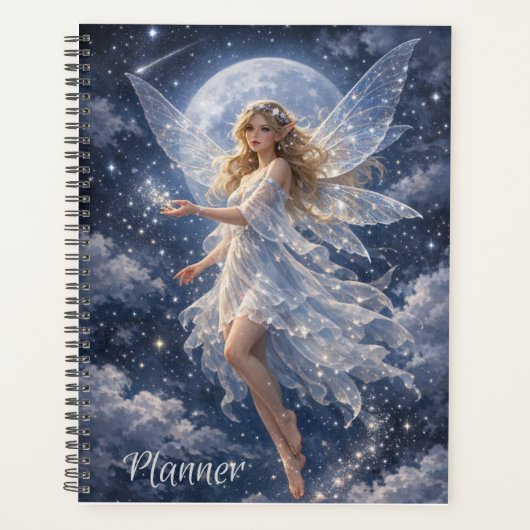 Mondlicht-Feenkalender Planer (Vorderseite)