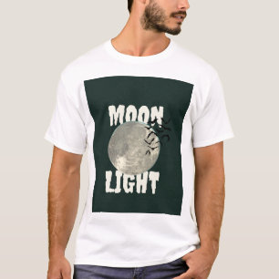 Mondlicht-Fledermäuse-Halloween-Grafik-T-Shirt T-Shirt