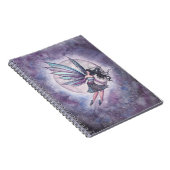 Mondlicht Flug Fee Fantasie Kunst Notizblock (Rechte Seite)