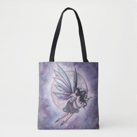Mondlicht Flug Fee Fantasie Kunst Tasche (Vorderseite)