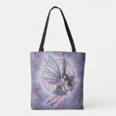 Mondlicht Flug Fee Fantasie Kunst Tasche (Rückseite)