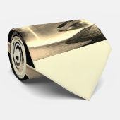 Mondlicht für Herrenmode Krawatte (Gerollt)