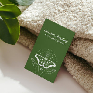 Mondlicht-Gelassenheit: Heilung von Händen umarmen Visitenkarte