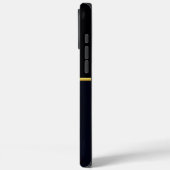 Mondlicht Goldener Buddha. Kunst der AI Case-Mate iPhone Hülle (Rückseite / Links)