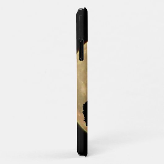 Mondlicht-Jäger kreuzen Tomcat und Mond Case-Mate iPhone Hülle (Hinten/Rechts)