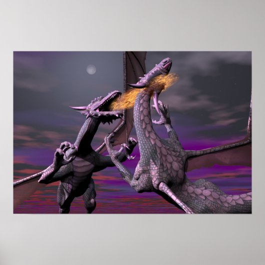 Mondlicht-Kampf Poster (Vorne)