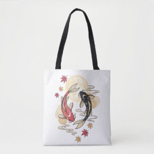 Mondlicht-Karpfen-Geistgarten Tasche