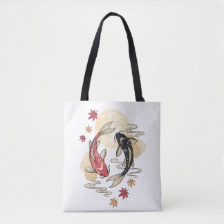 Mondlicht-Karpfen-Geistgarten Tasche