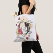 Mondlicht-Karpfen-Geistgarten Tasche (Von Nahem)