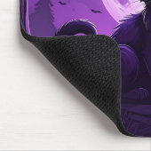 Mondlicht-Katzen-Mauspad Mousepad (Ecke)