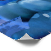 Mondlicht-Katzen - Plakatdruck Poster (Ecke)