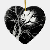 Mondlicht Keramik Ornament (Vorne)