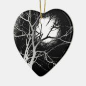 Mondlicht Keramik Ornament (Links)