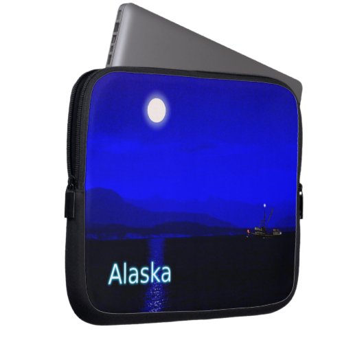 Mondlicht Laptopschutzhülle (Vorne Rechts)