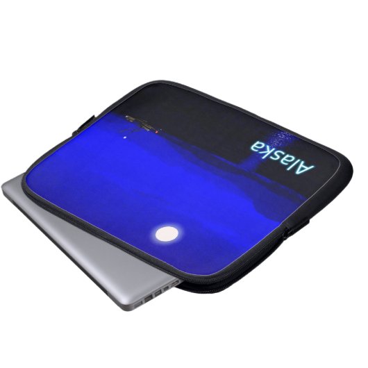 Mondlicht Laptopschutzhülle (Vorne Knopf)