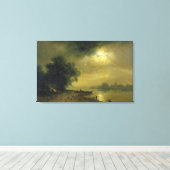 Mondlicht Leinwanddruck (Insitu (Holzboden))