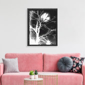 Mondlicht Leinwanddruck (Insitu (Wohnzimmer))