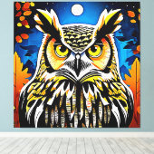 Mondlicht Leinwanddruck (Insitu (Holzboden))