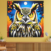 Mondlicht Leinwanddruck (Insitu (Wohnzimmer))