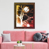 Mondlicht Leinwanddruck (Insitu (Wohnzimmer))