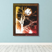 Mondlicht Leinwanddruck (Insitu (Holzboden))