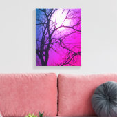 Mondlicht Leinwanddruck (Insitu (Wohnzimmer))