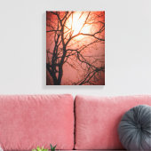 Mondlicht Leinwanddruck (Insitu (Wohnzimmer))