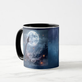 Mondlicht-Magie – Verzaubertes Halloween-Tassendes Tasse