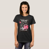 Mondlicht-Maze-Programmiersystem Blackhat T-Shirt (Vorne ganz)
