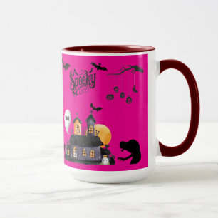 Mondlicht-Mischief hot pink Tasse