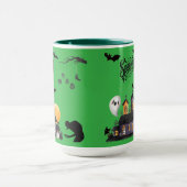 Mondlicht-Mischief Kelly-Grün Tasse (Zentrum)