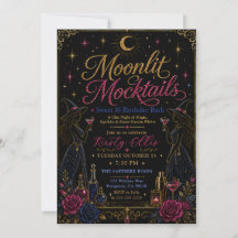 Mondlicht-Mocktails Sweet 16 Geburtstagsfeier