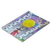 Mondlicht-Muse Notizblock (Linke Seite)