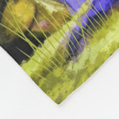 Mondlicht-Nachtgenom unter Toadstool Fleecedecke (Ecke)