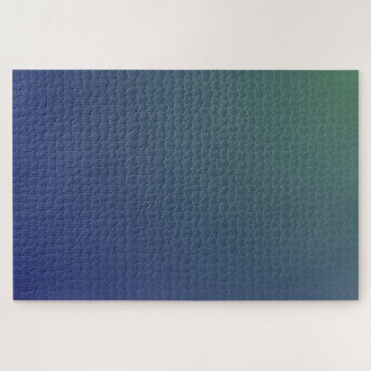 Mondlicht - Navy Blue to Light Yellow Gradient Puzzle (Horizontal)