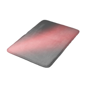 Mondlicht Ombre Silver Grau & Peach Badematte