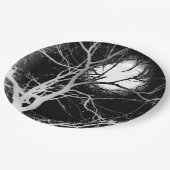 Mondlicht Pappteller (Schrägansicht)