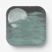 Mondlicht Pappteller (Vorderseite)