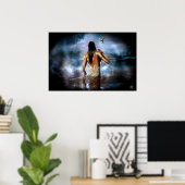 Mondlicht Poster (Heimbüro)