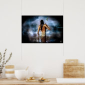 Mondlicht Poster (Küche)