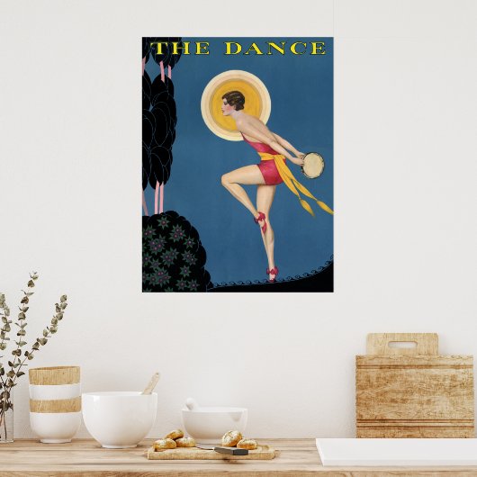 Mondlicht Poster (Küche)