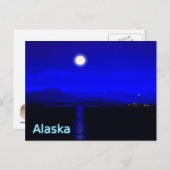 Mondlicht Postkarte (Vorne/Hinten)