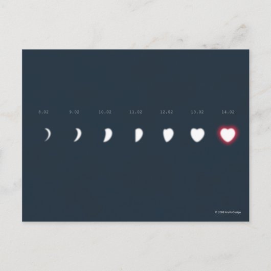 Mondlicht... Postkarte (Vorderseite)