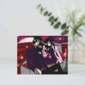 Mondlicht Postkarte (Stehend Vorderseite)