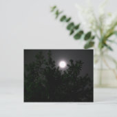 Mondlicht Postkarte (Stehend Vorderseite)